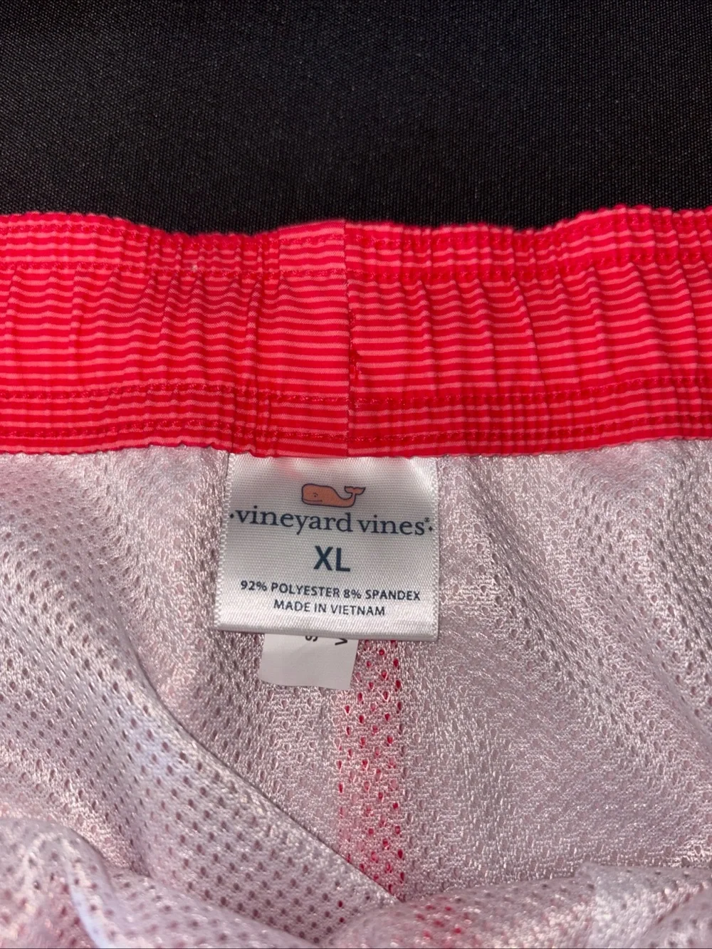 Vineyard Vines Men's Colorblock Tropical Swim Shorts - Red, Multi, Blue
